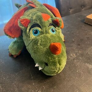 Flip pets. Drake the dragon/ giggles the grizzly bear